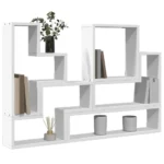 Modern Wall Shelves - White - 96 x 12 x 64cm