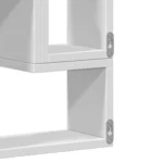 Modern Wall Shelves - White - 96 x 12 x 64cm