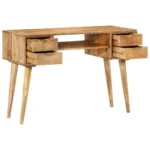 Desk with Drawers - Solid Mango Wood - 110 x 47 x 76cm