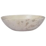 Oval Marble Basin - Cream - 53 x 40 x 15cm