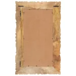 Mirror - Solid Mango Wood - Natural - 80 x 50 x 2.5cm