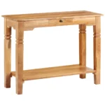 Console Table - Solid Acacia Wood - 100 x 40 x 76cm