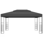 Gazebo PA Coating - Steel - Anthracite - 3 x 4 x 2.7m