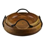 Beautiful Mango Wood Bowls - 28cm & 33cm