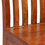 x4 Handmade Modern Dining Chairs - Solid Acacia Wood - 42 x 49 x 90cm