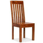 x4 Handmade Modern Dining Chairs - Solid Acacia Wood - 42 x 49 x 90cm