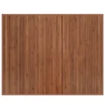 Bamboo Rectangular Rug - Brown - 80 x 100cm