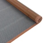 Bamboo Rectangular Rug - Brown - 80 x 100cm