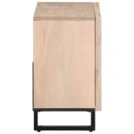 Sink Cabinet - Solid Mango Wood - Bleached Finish - 62 x 34 x 58cm