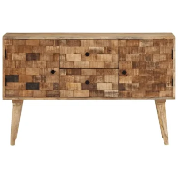 Sideboard - Solid Mango Wood - Natural - 110 x 30 x 70cm