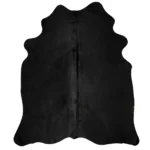 Real Cow Hide Rug - Black - 150 x 170cm