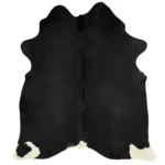 Real Cow Hide Rug - Black - 150 x 170cm