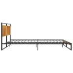 Bed Frame - Powder-coated metal - 200 x 200cm