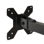 Double monitor support VESA Mount - 75/100mm black steel